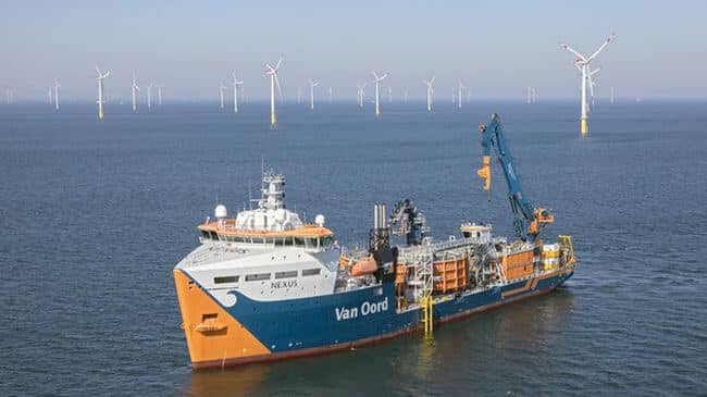 Ørsted Contracts Van Oord For Cable Installation Borssele I & II