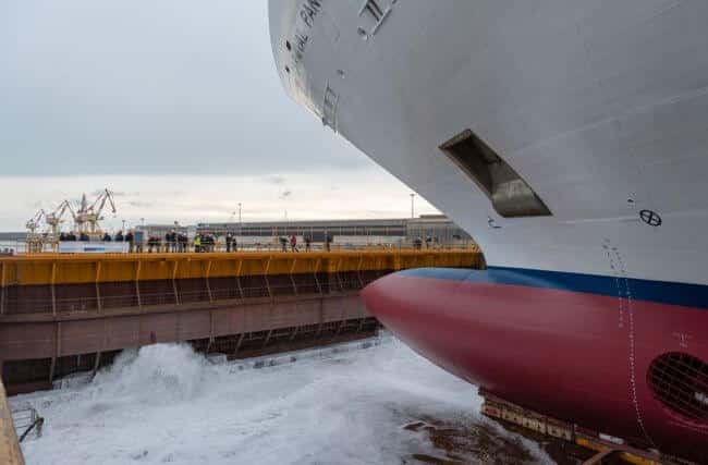 Photos: Carnival’s New Ship “Panorama” Launched At Fincantieri Shipyard, Marghera
