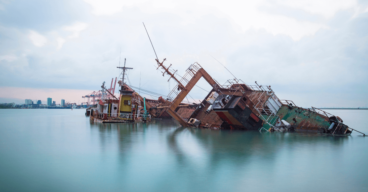 Why does a Vessel Sinks?