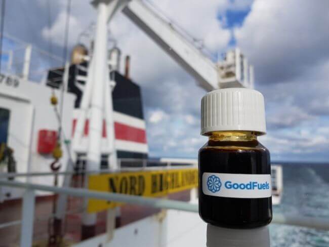 Goodfuels Successfully Trials World’s First Ultra Low Carbon And Sulphur Drop In ‘Bio-Fuel Oil’