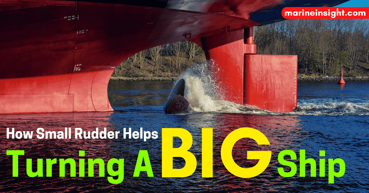 How Does A Rudder Help In Turning A Ship?