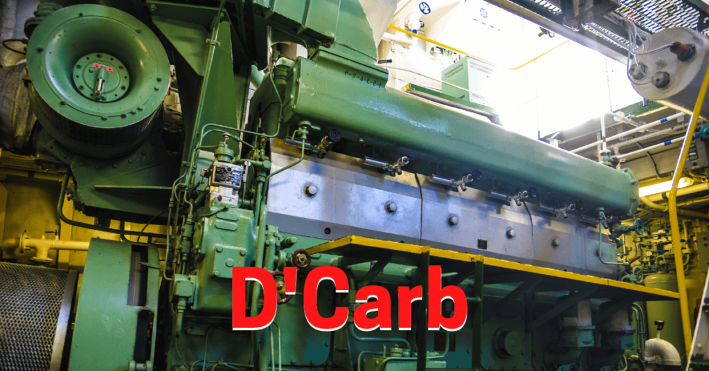 Procedure for D’carb of Ship’s Generator