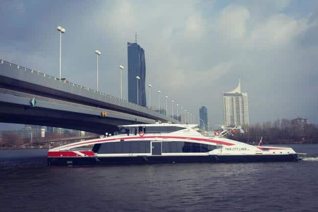 DANUBE HIGH-SPEED, LOW-WASH FERRY OFFERS NEW LEVEL OF EFFICIENCY AND RELIABILITY