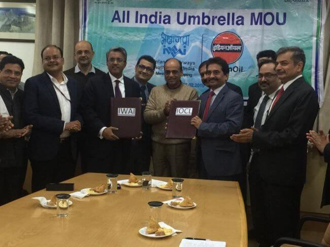 Inland Waterways authority of India and Indian Oil Sign MoU on Fuel Needs for National Waterways