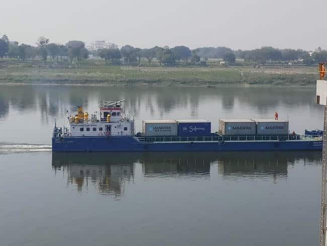 Maersk Line To Move On River Ganga’s National Waterway From Varanasi To Kolkata