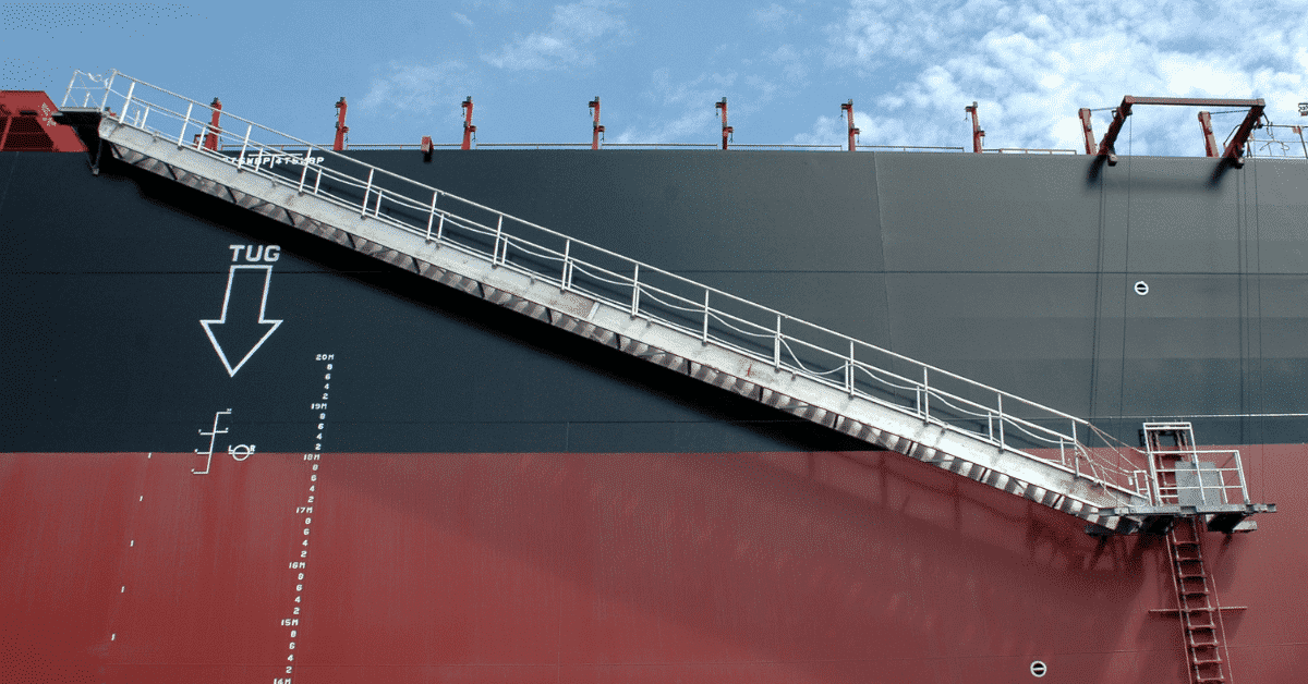 Pilot Ladder On Ships Rigging And Maintenance Procedure