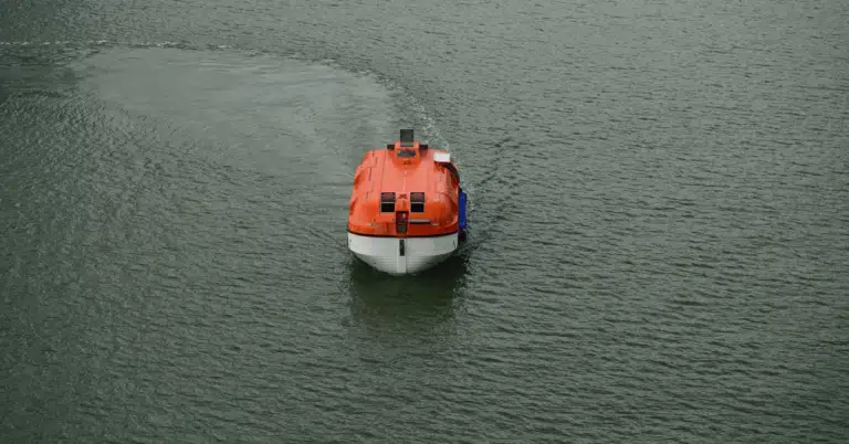 Survival at Sea: How to Safely Beach a Life Boat?