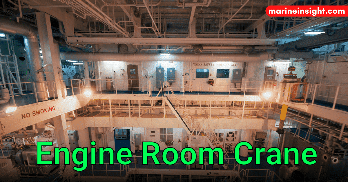 A General Overview of Engine Room Crane and Safety Features
