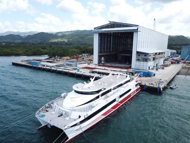 Austal Delivers 50m High Speed Catamaran To Brave Line