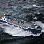 Steel cut for first short-sea LNG bunker vessel for Eesti Gaas at Damen Yichang Shipyard