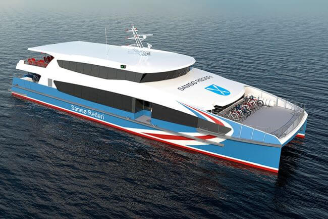 Incat Crowther Ferry for Samso Rederi