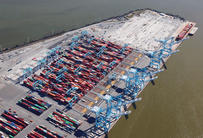 12 New Container Stacks Go to Work at NIT; Phase I of $375M Capacity Expansion is Complete