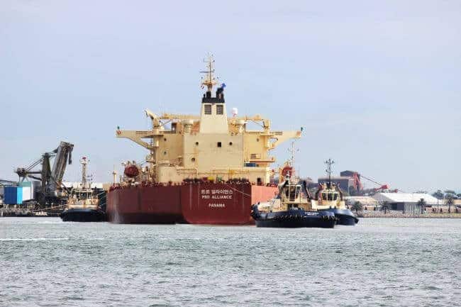 Largest tanker arrival the culmination of significant investment in Newcastle
