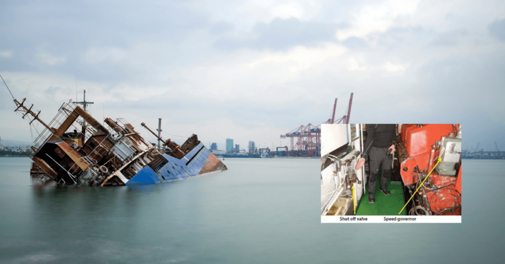 Real Life Accident One Small Valve Causes Grounding And Sinking Of Vessel
