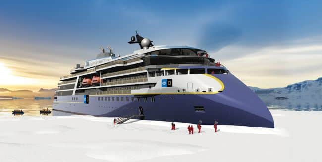 ULSTEIN TAKES STRONG POSITION IN CRUISE DESIGN