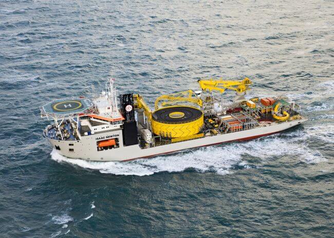 Cable Laying Vessel Isaac Newton