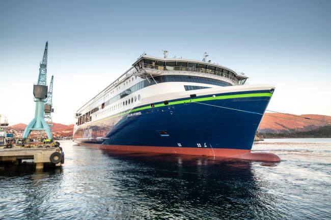 Photos: Ulstein Launches Plug-In Hybrid Vessel For Color Line