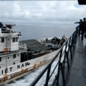 Indonasian navy ship collision vietnamese fishermen ship