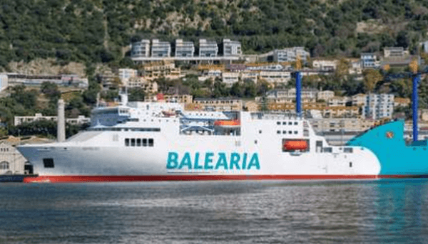 Gibdock Converts Baleària Ferry To Run On LNG Fuel For Complying Sulphur Cap