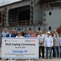 Pasha Hawaii Marks Construction Milestones At Keppel Amfels For New 'Ohana Class Containerships