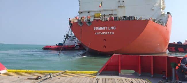 Excelerate’s FSRU “Summit LNG” Flowing Gas into Bangladesh