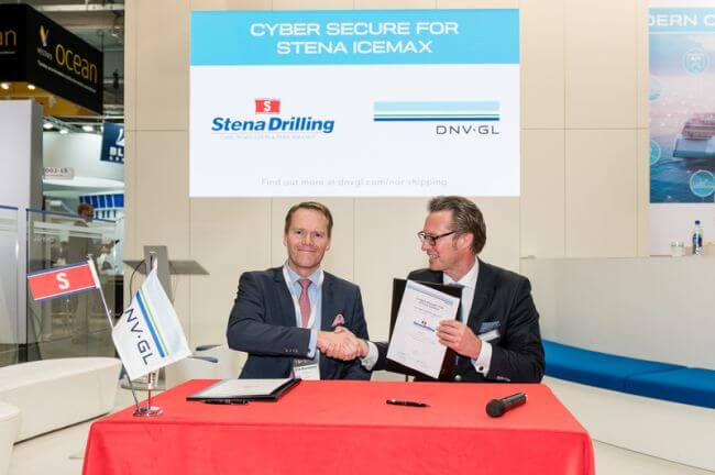 Stena Drilling And DNV GL Sign Contract For First Cyber Secure Class Notation