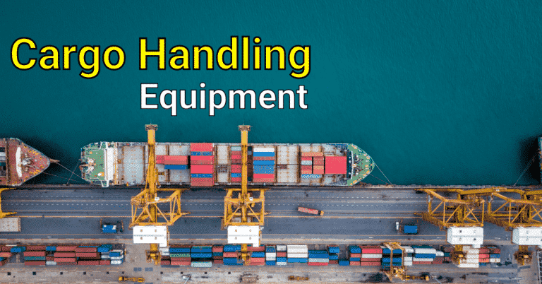 Different Cargo Handling Equipment Used on Container Ships