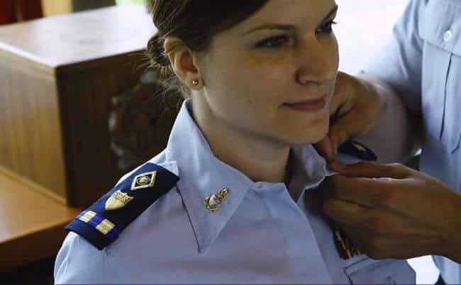 First Female USCG officer
