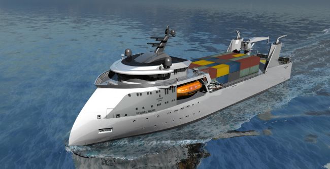 Ulstein Introduces The X-bow® In ‘Compact Concept’ Ropax Designs