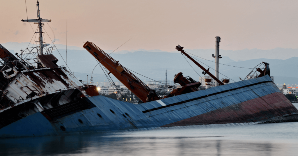 Reasons for Capsizing of a Ship