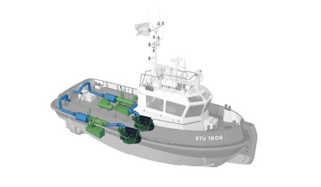 Damen signs contract with Baleària for Eco-efficient tug in Port of Ciutadella