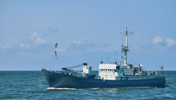 SWATH Ocean Research Vessel