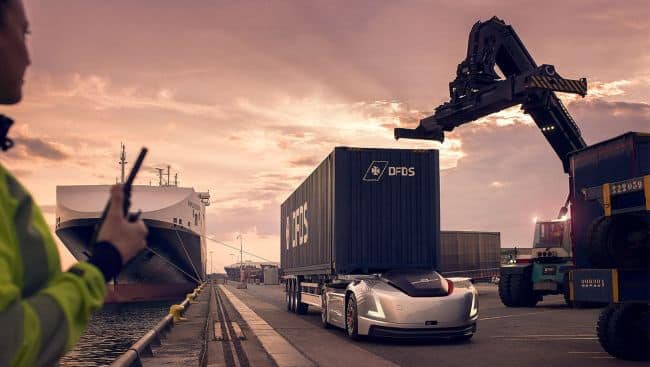Watch: Port Of Gothenburg, DFDS & Volvo Trucks Collaborate To Test Autonomous Vehicle