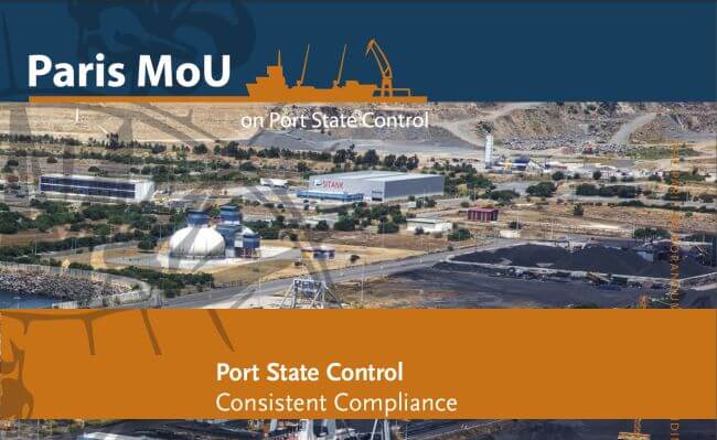 Infographic: Paris MoU Annual Report On Port State Control For 2018 – “Consistent Compliance”
