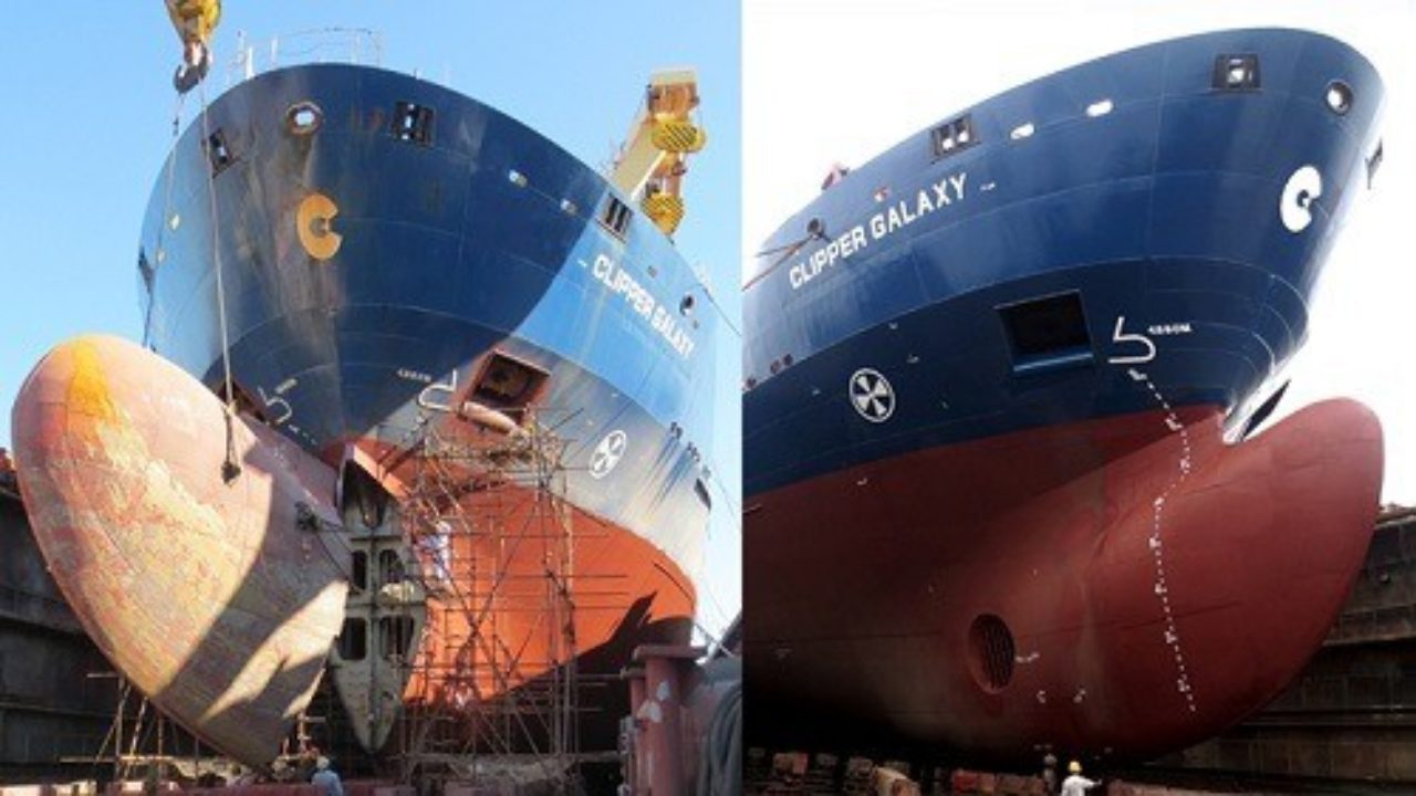 Nose Jobs For Ships Reason Behind Retrofitting Bulbous Bow