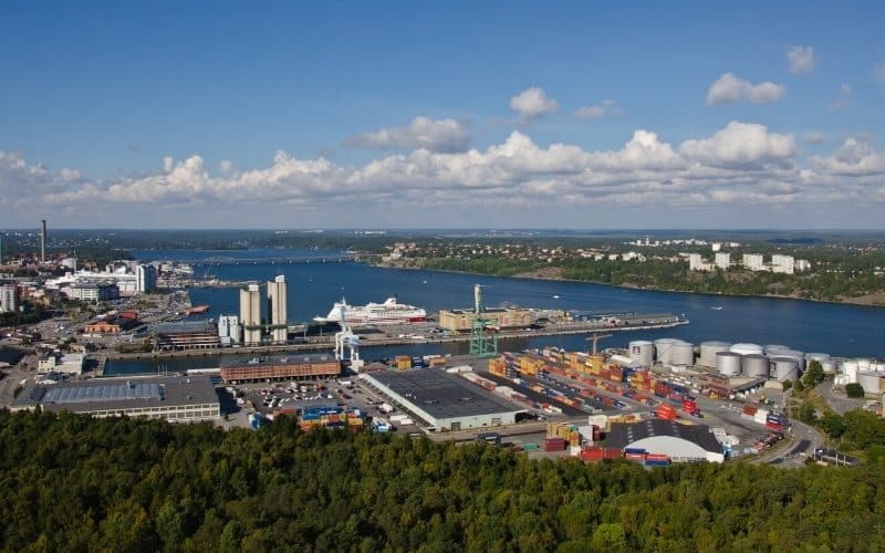 Stockholm port