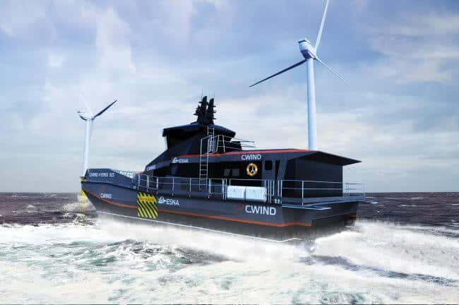 CWind Secures Contract To Deliver World's First Hybrid Propulsion Ses To ØRsted