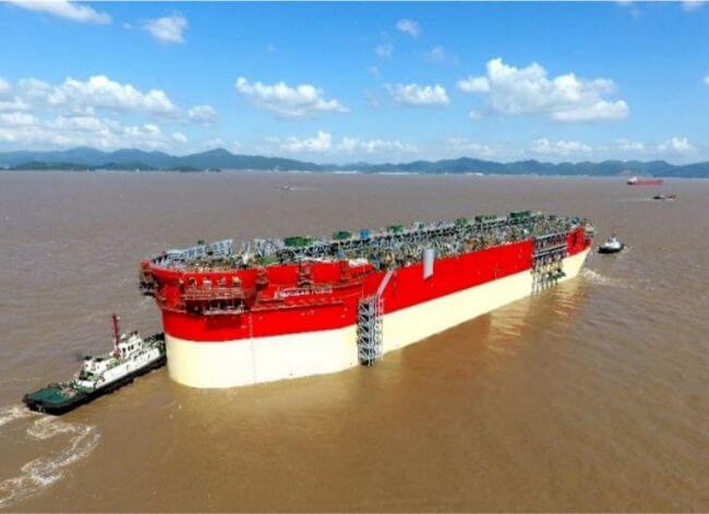 Energean Power FPSO Hull Floated Out Of The Cosco Shipyards’ Dock