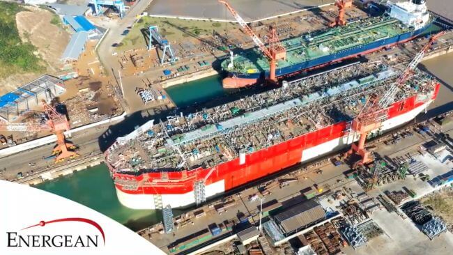 Energean Power FPSO Hull Floated Out Of The-Cosco Shipyards’ Dock