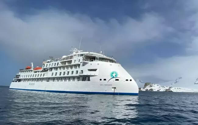 World’s First X-Bow Cruise Ship Drastically Reduces Slamming In Rough Sea