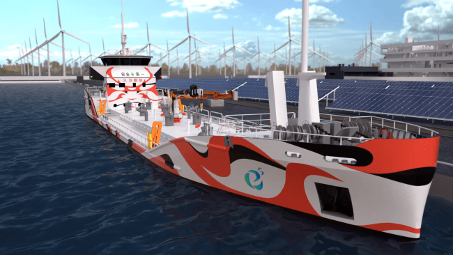 Watch: World’s First Fully Electric, Zero-Emission Bunker Tanker