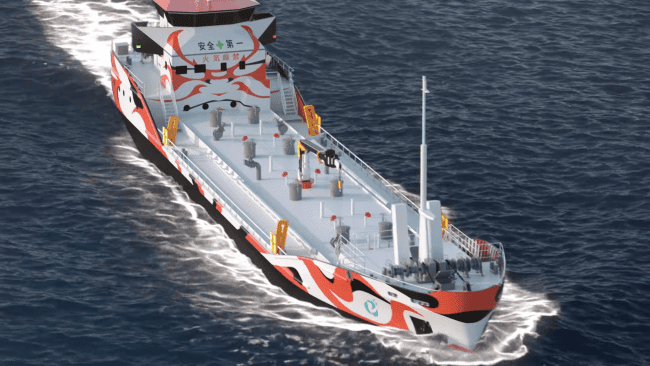 World First Fully Electric Bunker Tanker To Be Developed By MOL & e5 Lab_2