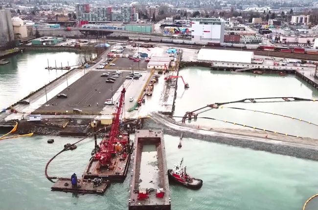 Port Of Vancouver Centerm Expansion Project And South Shore Access Project Progresses