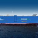 Steel Cutting For UECC’s First Battery Hybrid LNG Powered PCTC
