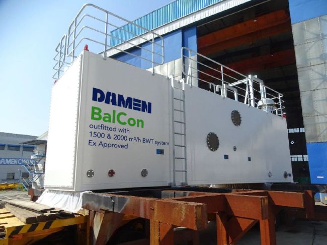 Damen Develops BWT Ex Deckhouse That Can Withstand Slamming Of Waves