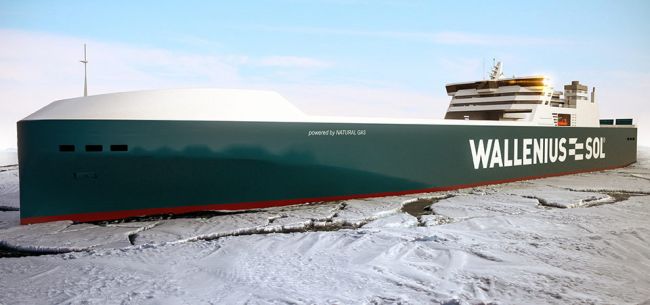 Photos: Ice Test Of The World’s Largest LNG RoRo