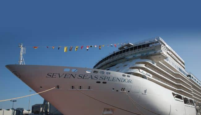 Seven Seas Splendor Becomes First Newbuild Cruise Vessel Delivered By Female Master