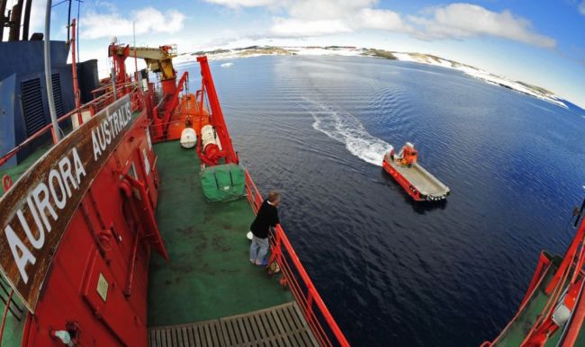 Final Voyage Of Icebreaker Aurora Australis Departs