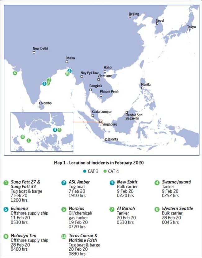 Situation Of Piracy And Sea Robbery In Asia For February_2020