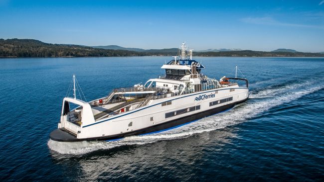 BC Ferries Names Two New Damen-Built Vessels In Victoria